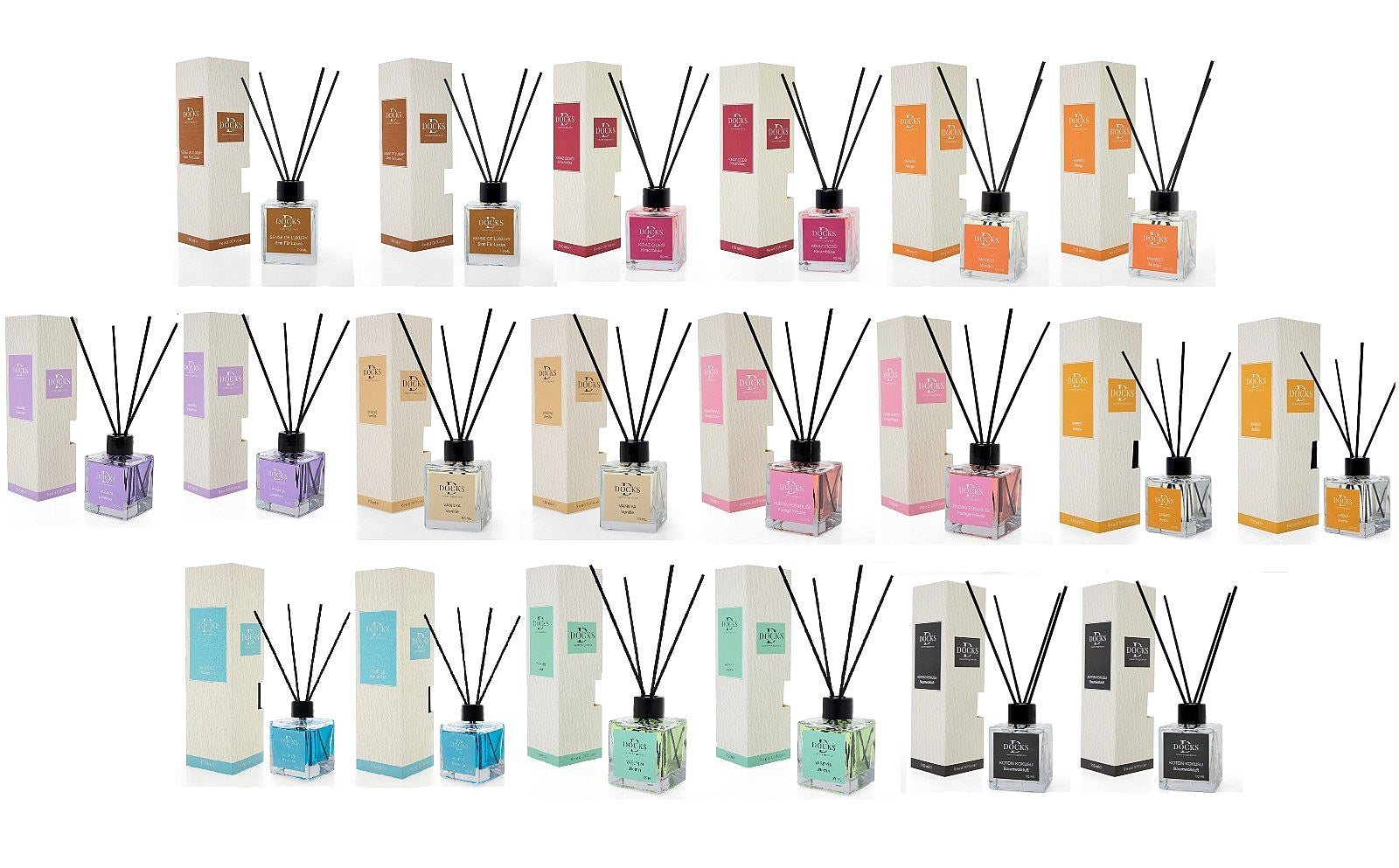 DOCKS 2'li Set Çubuklu Oda Kokusu Difüzör 110 ml - Ferah Koku