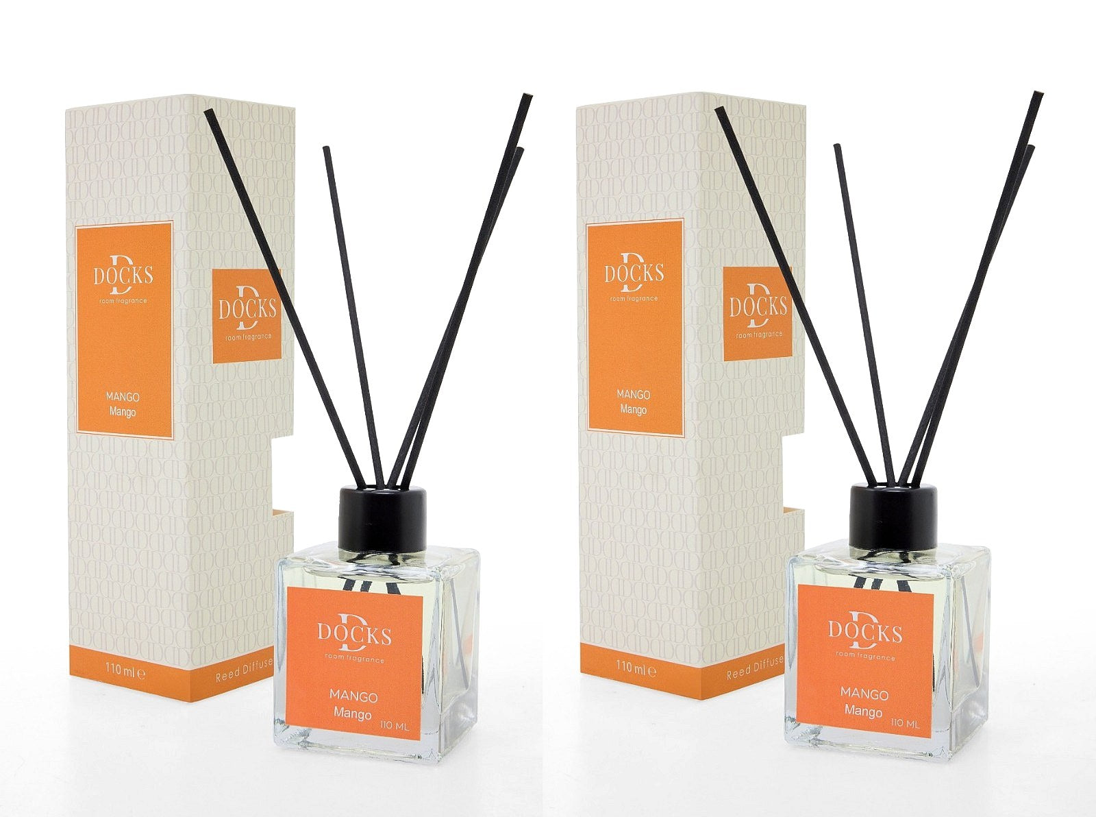DOCKS 2'li Set Çubuklu Oda Kokusu Difüzör 110 ml - Mango