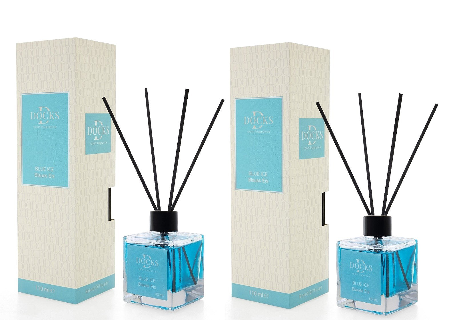 DOCKS 2'li Set Çubuklu Oda Kokusu Difüzör 110 ml - Mavi Buz